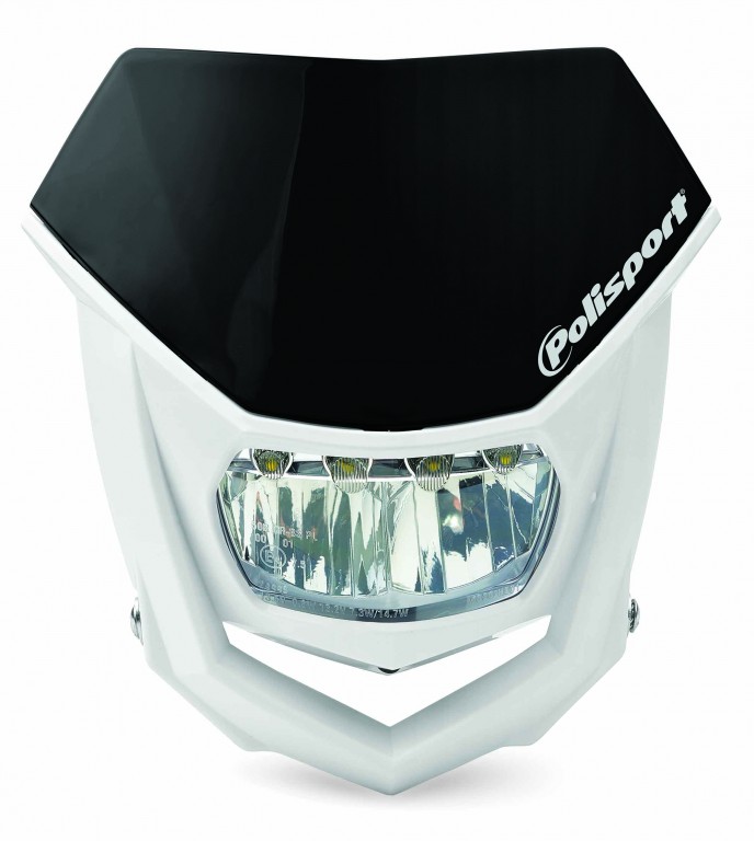 Headlight POLISPORT HALO LED 8667100002 Crni