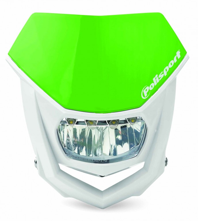 Headlight POLISPORT HALO LED 8667100007 green 05