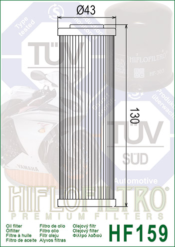 Filter ulja HIFLOFILTRO HF159