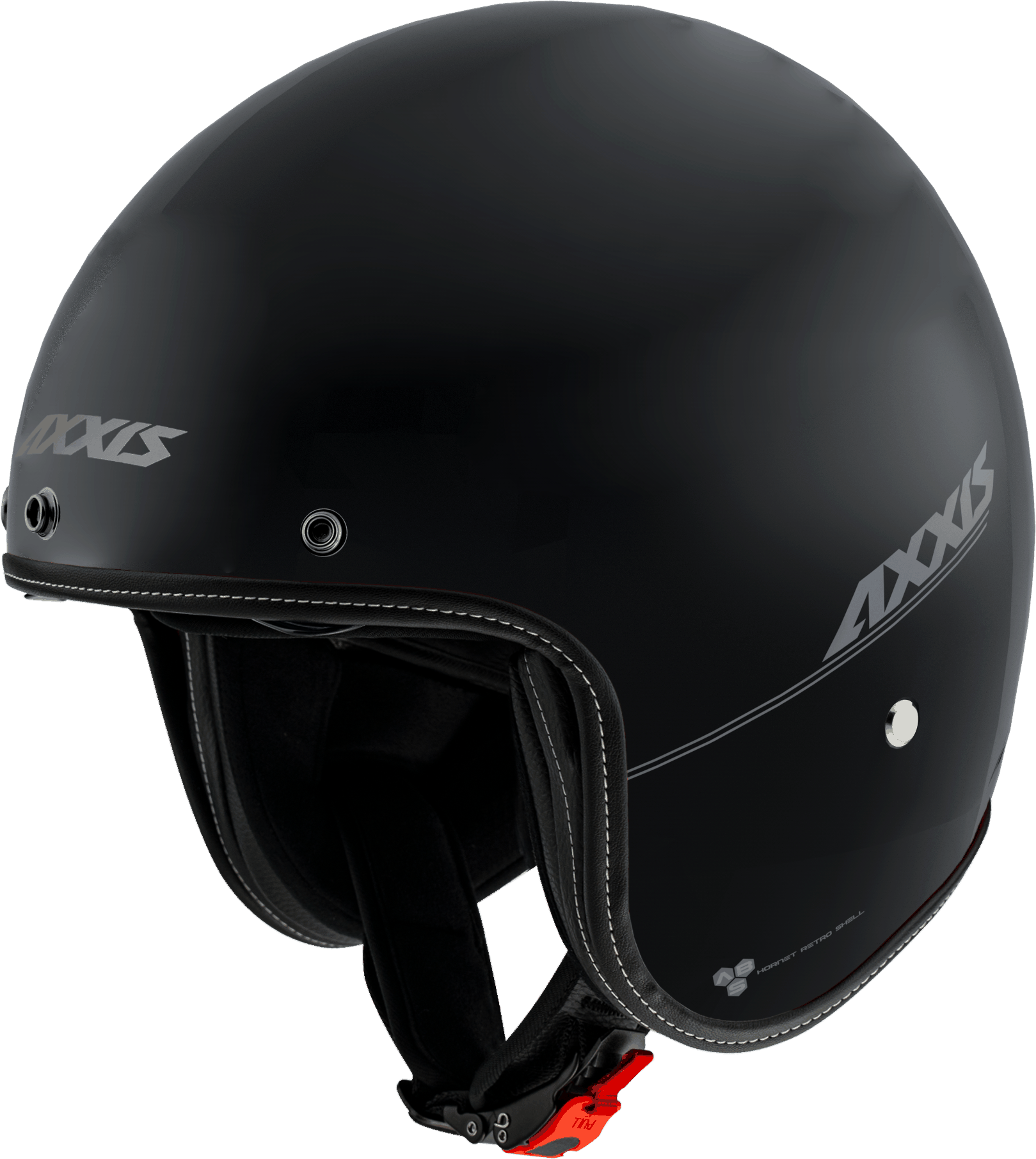 JET helmet AXXIS HORNET SV ABS solid black matt XS