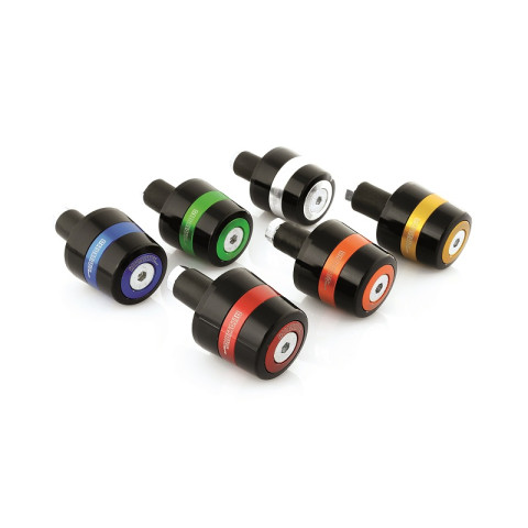 Handlebar ends (pair) ACCOSSATO TK002 for handlebars with inner diameter 12 mm - 20 mm crven