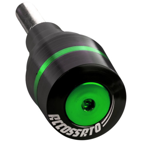 Crash pads ACCOSSATO TP045 with screw cover green