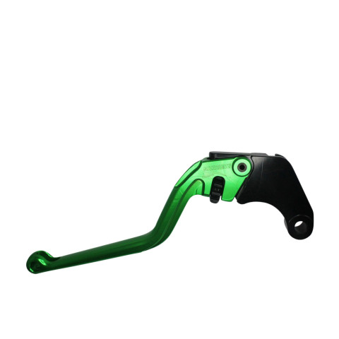 Clutch Lever ACCOSSATO ESH607 fixed CNC-worked aluminium, green