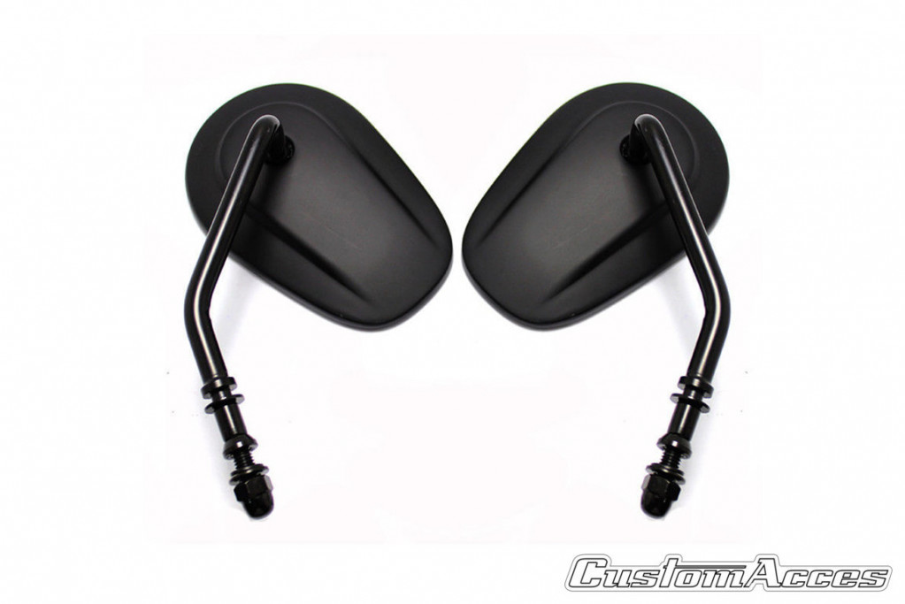 Uzvratni retrovizor CUSTOMACCES STREET JR0016N Crni pair