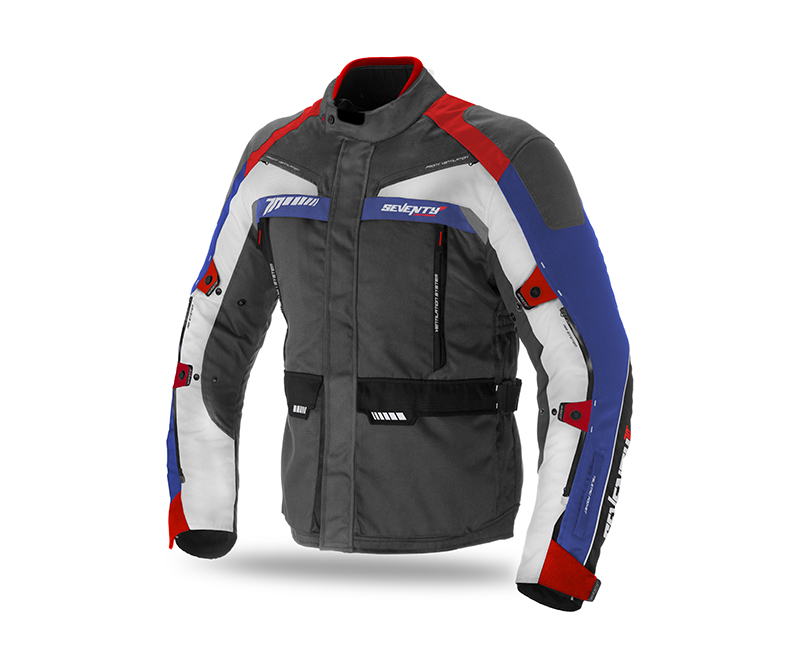Jacket Seventy Degrees 70° SD-JT43 DARK GREY/RED/BLUE 3XL