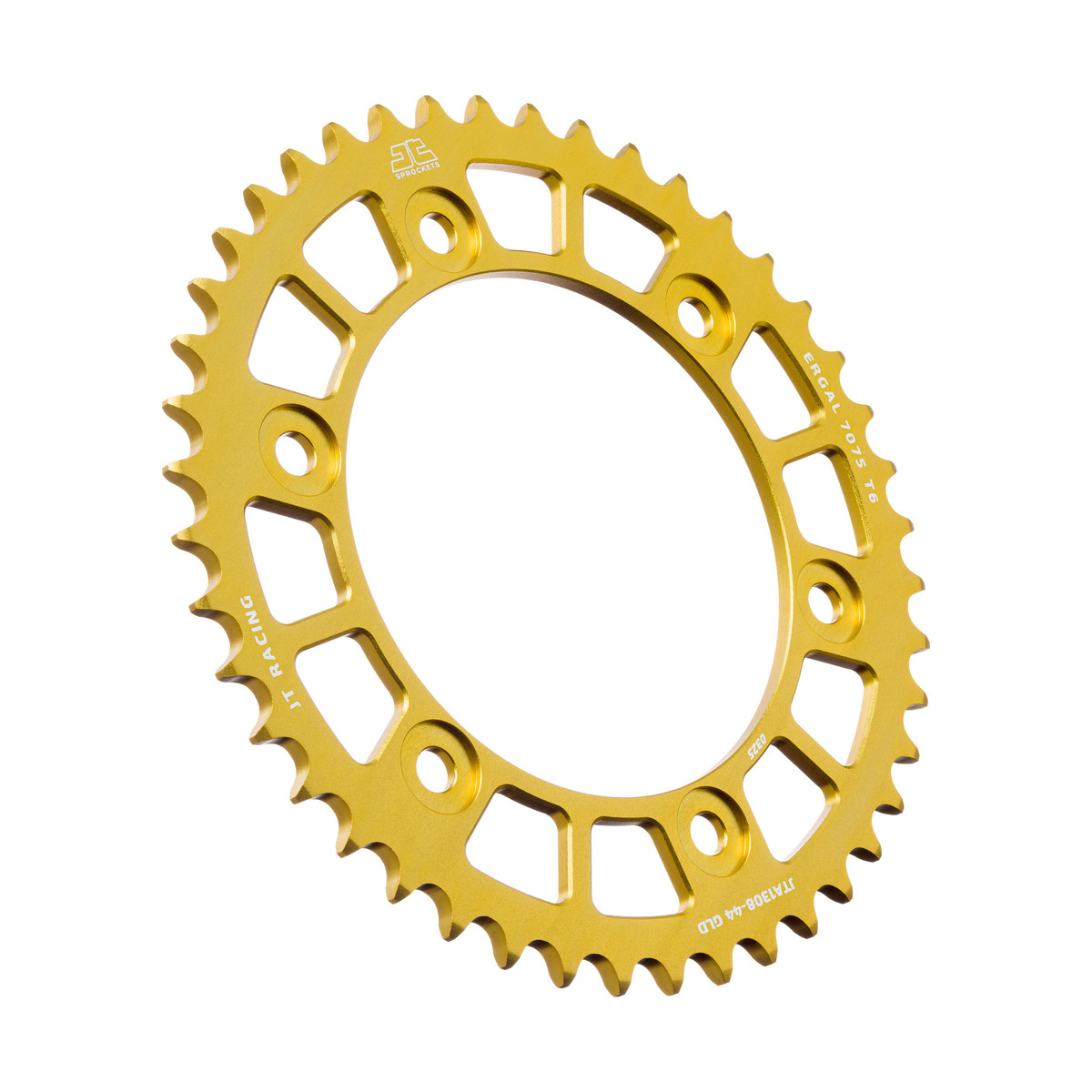 Rear ALU sprocket JT JTA 1308-44GLD 44T, 520 Zlat