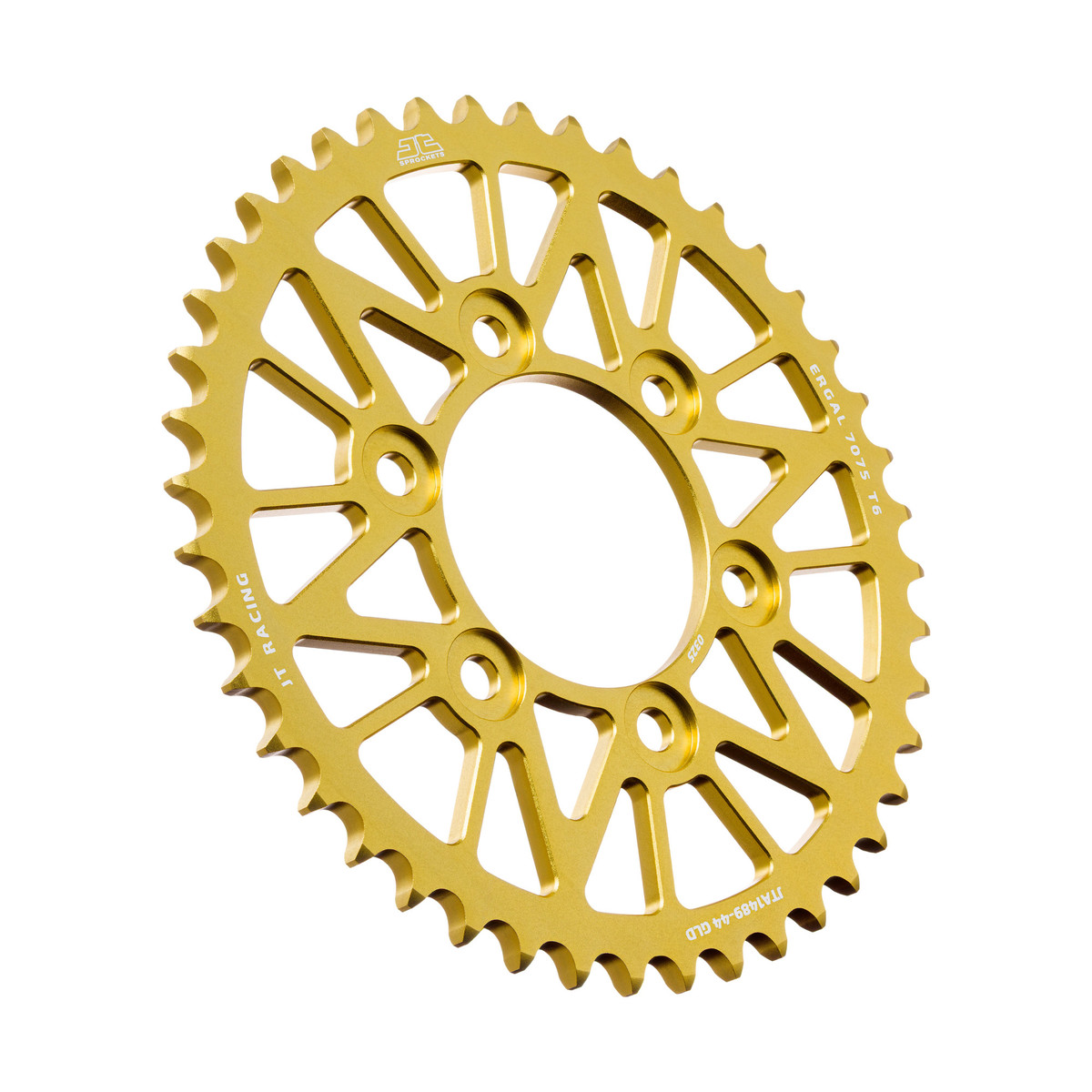 Rear ALU sprocket JT JTA 1489-44GLD 44T, 525 Zlat