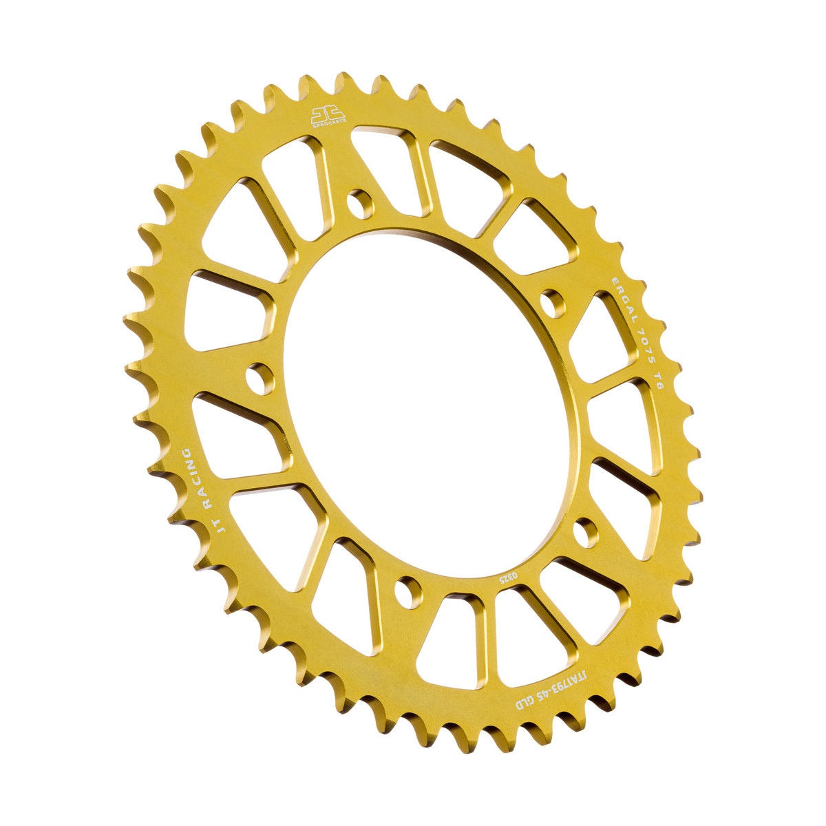 Rear ALU sprocket JT JTA 1793-45GLD 45T, 520 Zlat
