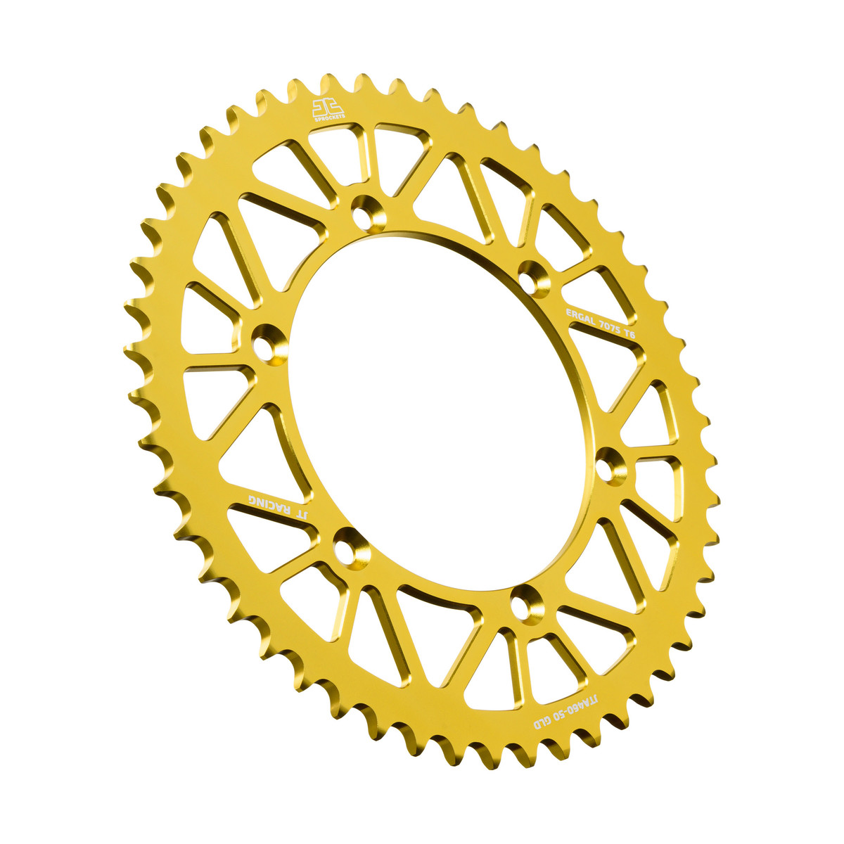 Rear ALU sprocket JT JTA 460-50GLD 50T, 520 Zlat