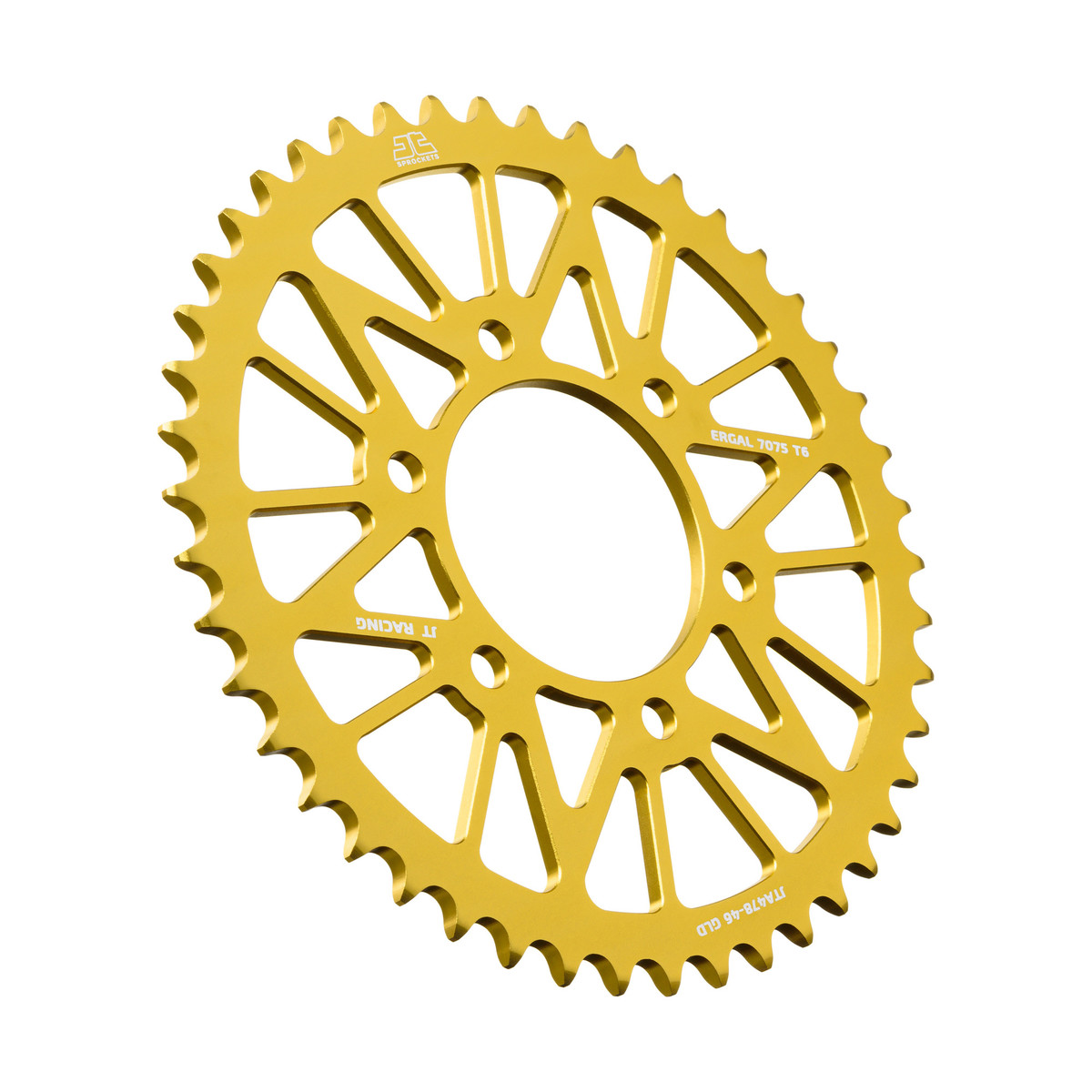 Rear ALU sprocket JT JTA 478-46GLD 46T, 520 Zlat