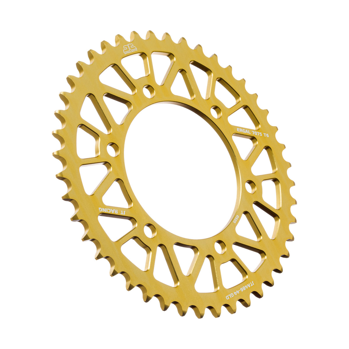 Rear ALU sprocket JT JTA 486-44GLD 44T, 520 Zlat