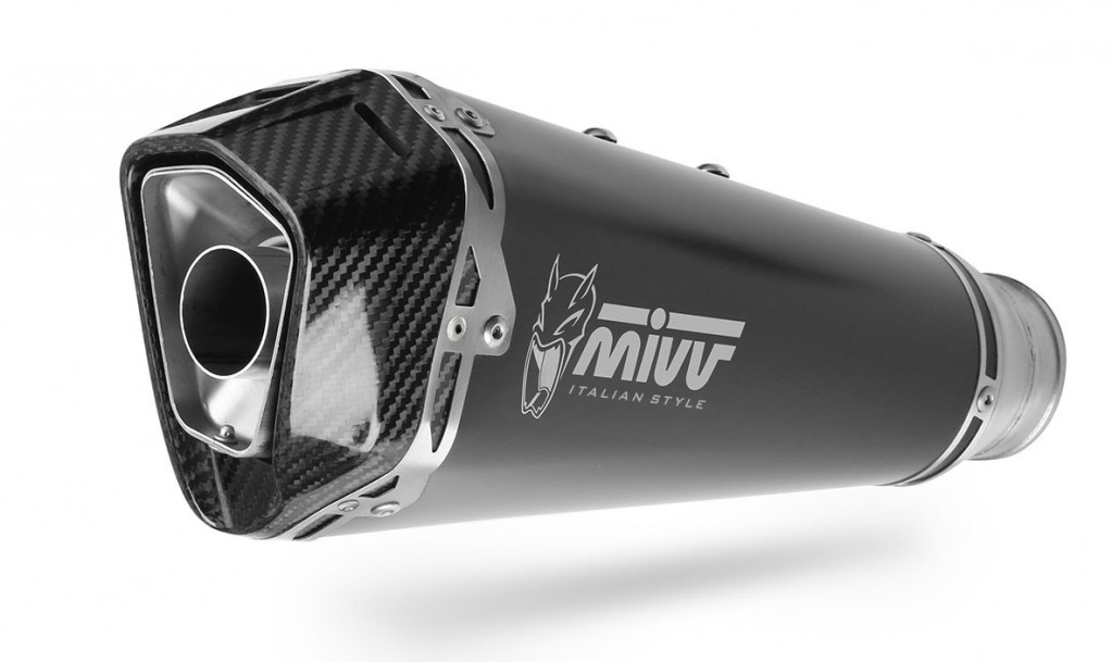 Silencer MIVV DELTA RACE K.052.LDRB Steel black for KAWASAKI Z 900 2020-2024