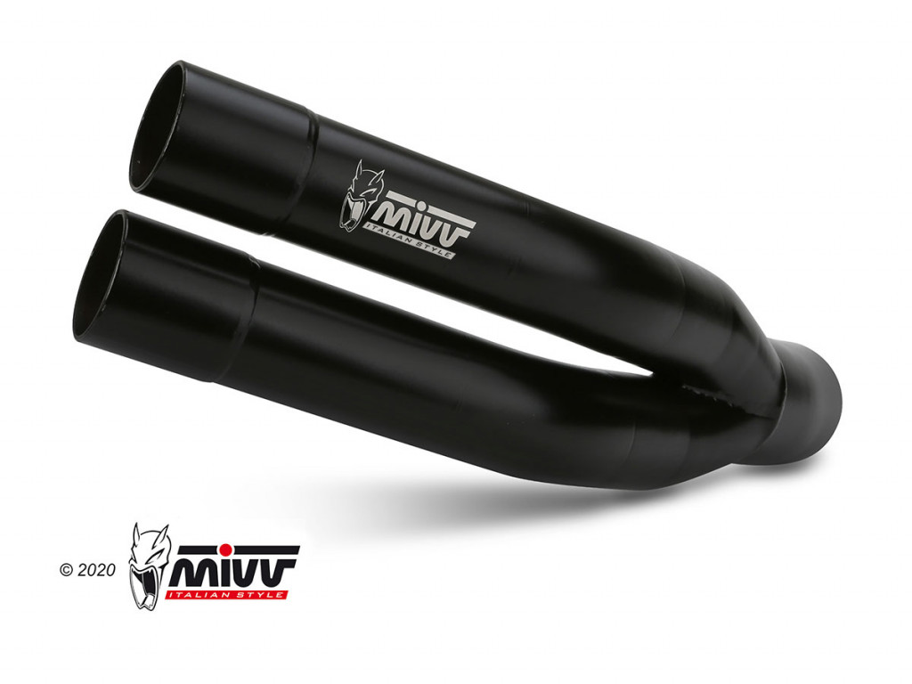 Silencer MIVV DOUBLE GUN K.052.SDGB Steel black