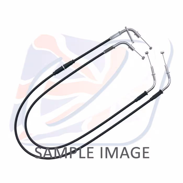Throttle cables (pair) Venhill K02-4-122 Crni for KAWASAKI VN 800 Classic 1996-2005