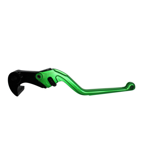 Brake lever ACCOSSATO EDR015 fixed CNC-worked aluminium, green