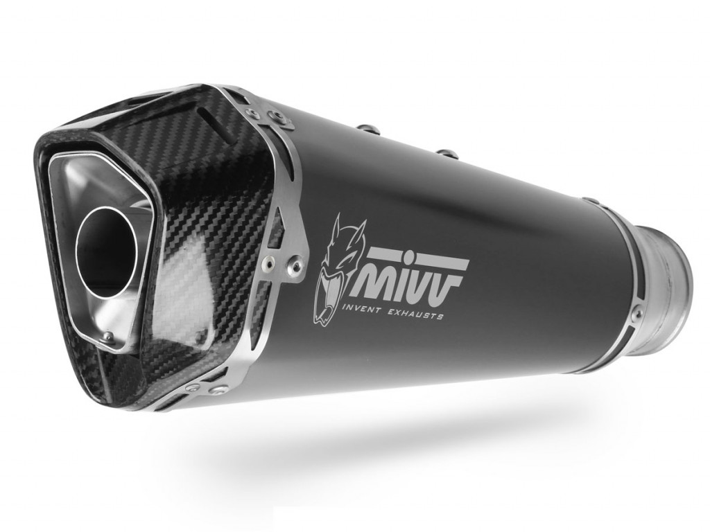 Silencer MIVV DELTA RACE KT.014.LDRB Black Stainless Steel