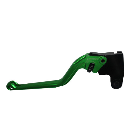 Clutch Lever ACCOSSATO EST333 fixed CNC-worked aluminium, green