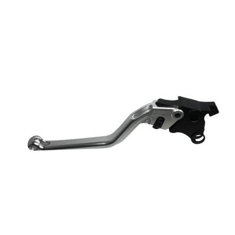 Clutch Lever ACCOSSATO ESS014 fixed CNC-worked aluminium, silver