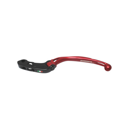 Ručica kvačila ACCOSSATO LV006 in Aluminium For Accossato Radial Master Cylinder (No Ready To Brake) e Brembo crven