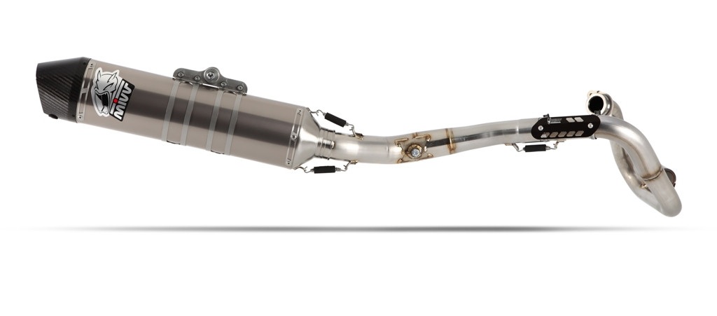 Cijeli ispušni sustav 1x1 MIVV OVAL M.HO.032.SXC.F Stainless Steel / Carbon Cap