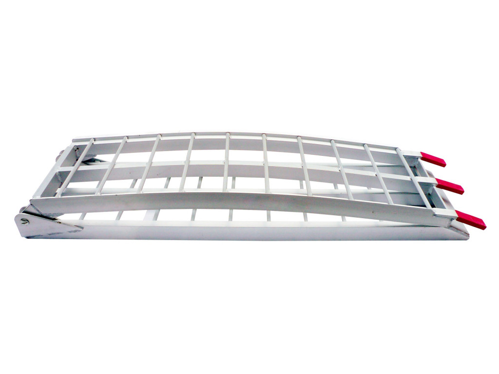 Ramp half fold aluminium MX/ATV ramp 228 long x 28 cm wide 1 piece max load 300 kg Q-Tech M002-64
