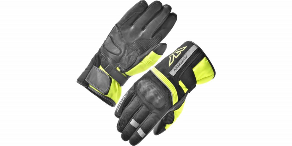 Rukavice AYRTON PROTON M120-105-XS black/fluo XS