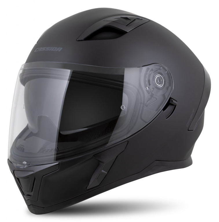 Full face helmet CASSIDA Orbit Solid black matt, black 2XL