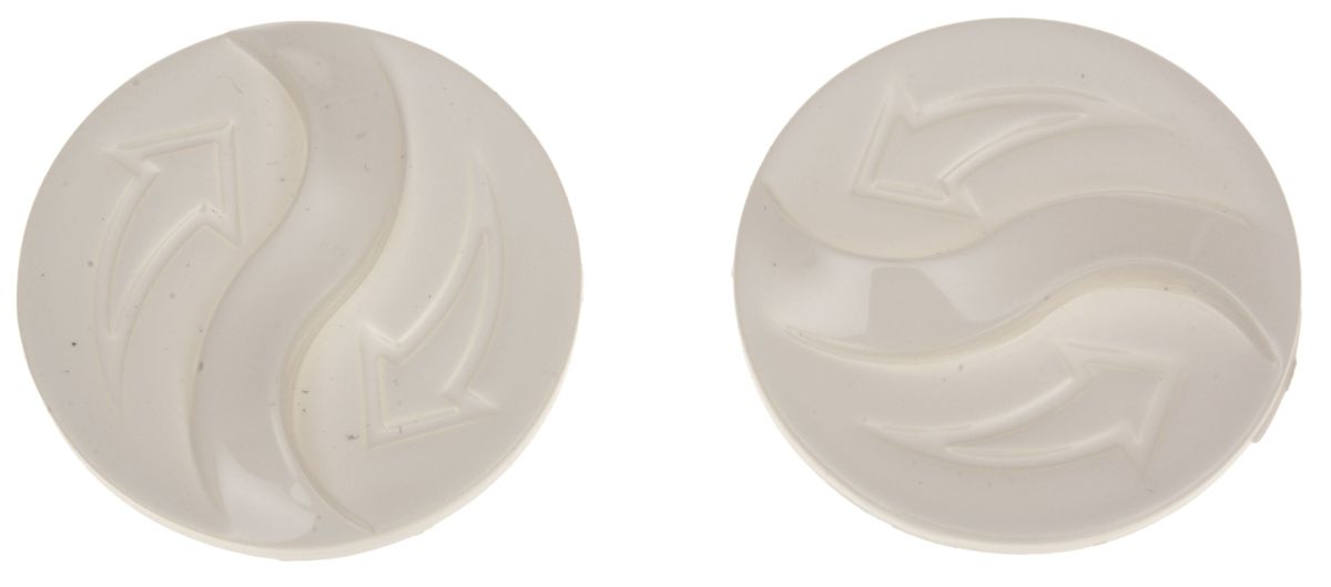 Visor cap CASSIDA EVO white pair