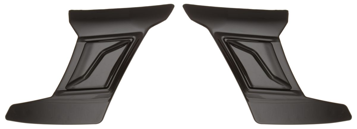 Forehead upper ventilation covers CASSIDA CYKLON Crni pair