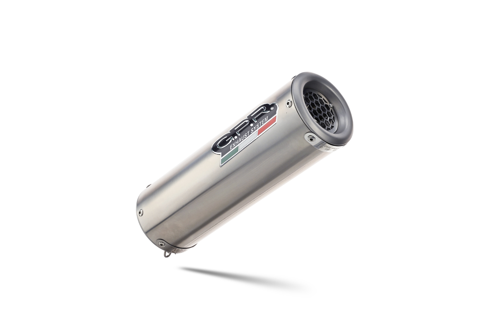 Slip-on exhaust GPR M3 BM.48.M3.INOX Brushed Stainless steel