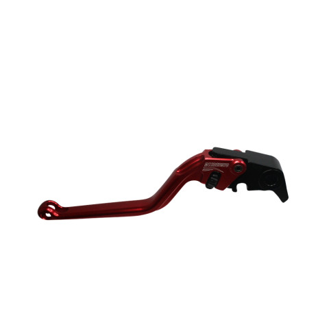 Clutch Lever ACCOSSATO ESM011 fixed CNC-worked aluminium, red