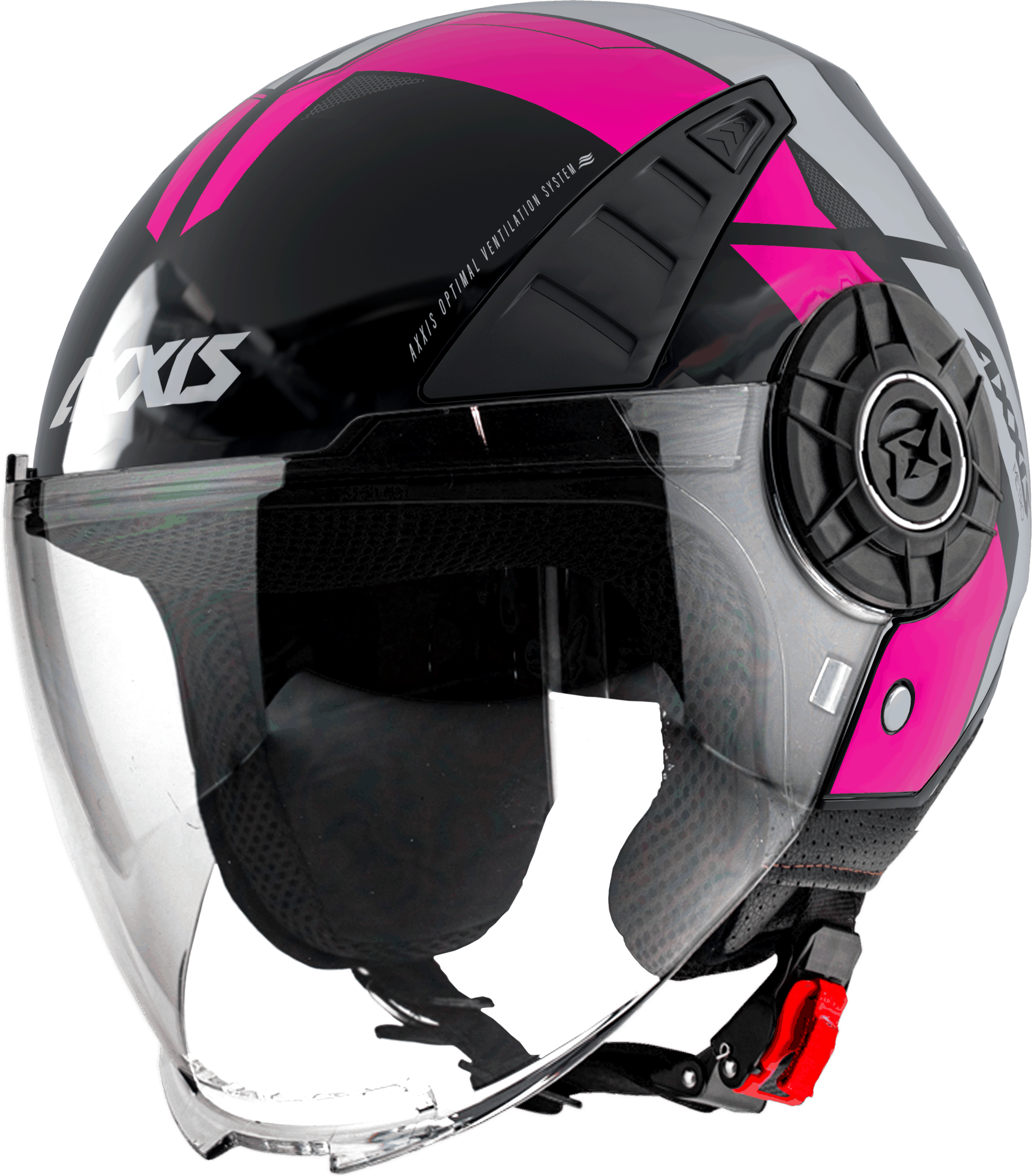 JET helmet AXXIS METRO ABS cool b8 gloss pink XXL