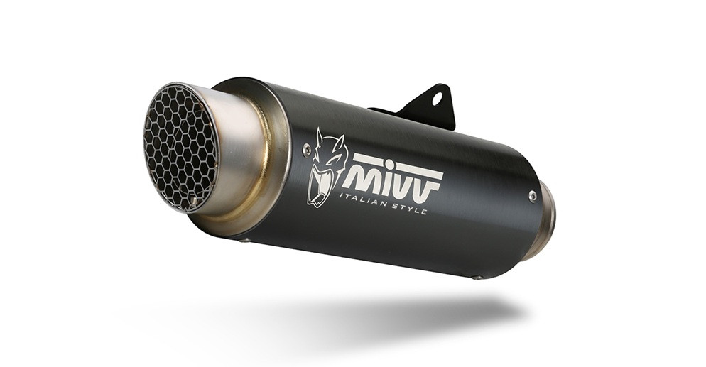 Full exhaust system 3x1 MIVV GPpro Y.082.KXBP Crni