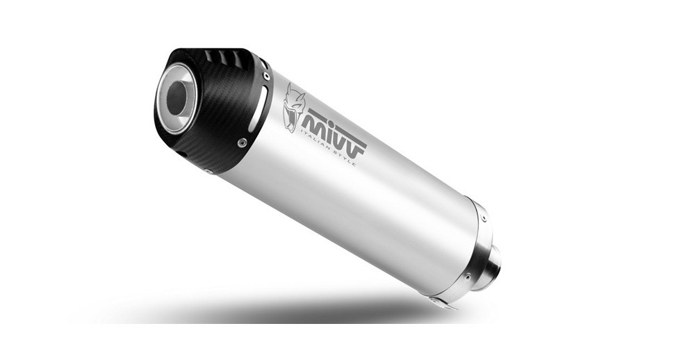 Silencer MIVV OVAL H.089.LNC Titanium with carbon cap for HONDA NT 1100 2022-2024