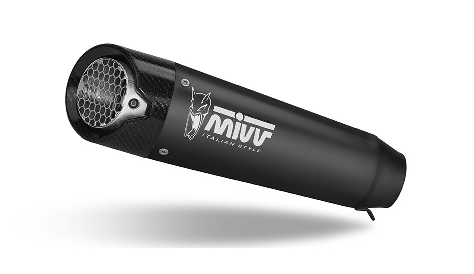 Full exhaust system 3x1 MIVV X-M5 Y.079.SC5B Crni