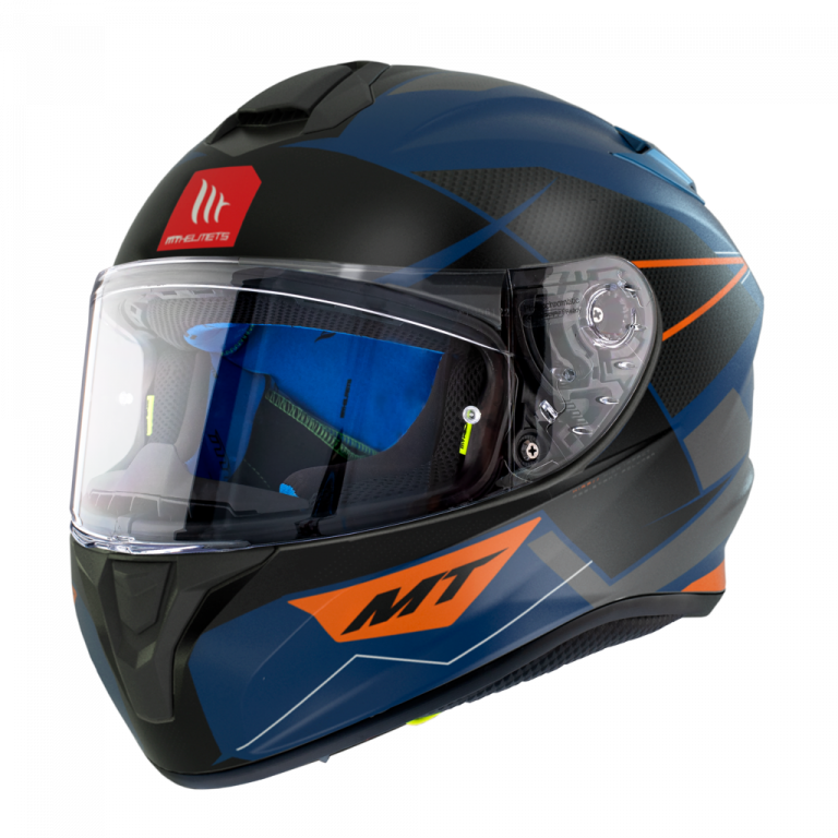 Helmet MT Helmets TARGO PODIUM MATT BLUE XL