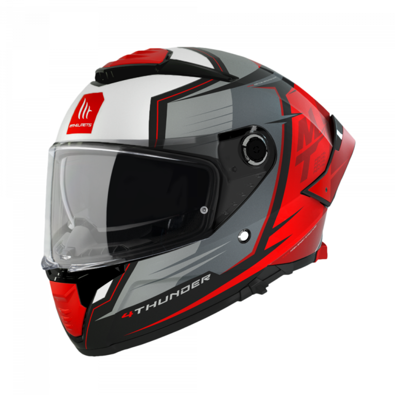 Helmet MT Helmets THUNDER 4 SV PENTAL B5 MATT PEARL RED S