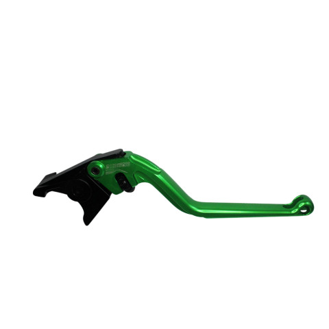 Brake lever ACCOSSATO EDF014 fixed CNC-worked aluminium, green