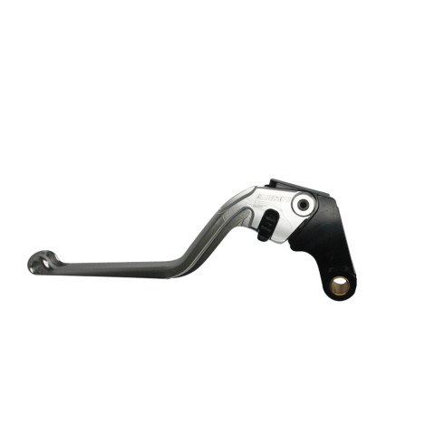 Clutch Lever ACCOSSATO ESB022 fixed CNC-worked aluminium, silver