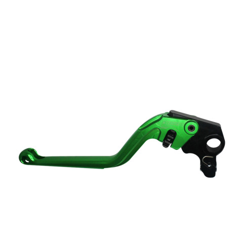 Clutch Lever ACCOSSATO ESD022 fixed CNC-worked aluminium, green