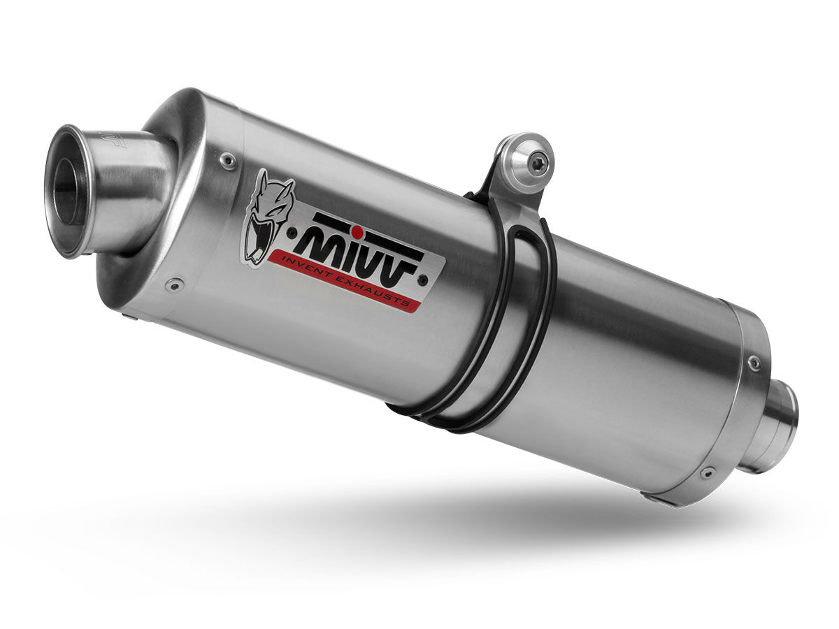 Full exhaust system 3x1 STORM OVAL Y.069.LX1 Stainless Steel