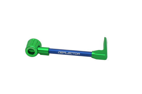 Lever guard ACCOSSATO DE001 with blue hose and joint right, aluminium
