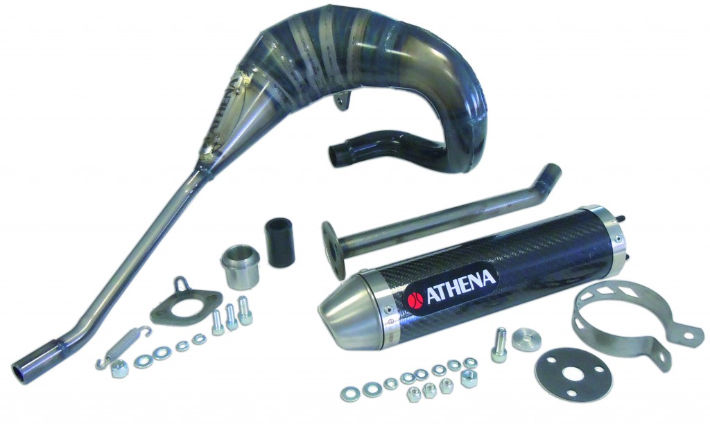 Exhaust ATHENA EVOLUTION P400105120001 for DERBI Senda 50 R 2005-2009, DERBI Senda 50 SM 2005-2008