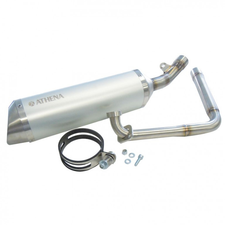 Exhaust ATHENA RACING P400485120009 for YAMAHA YZF-R 125 2008-2011