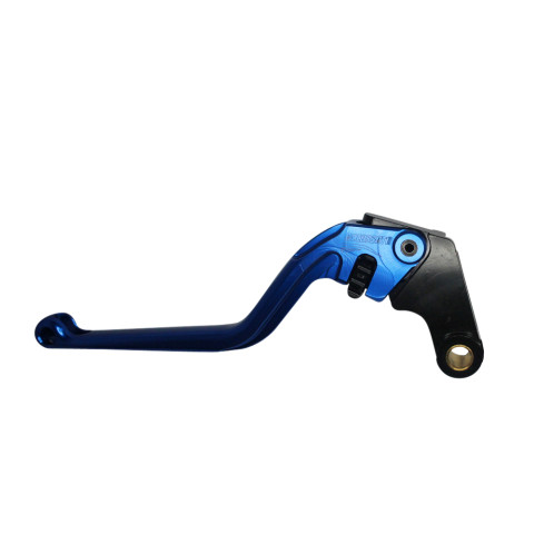 Clutch Lever ACCOSSATO ESB022 fixed CNC-worked aluminium, blue