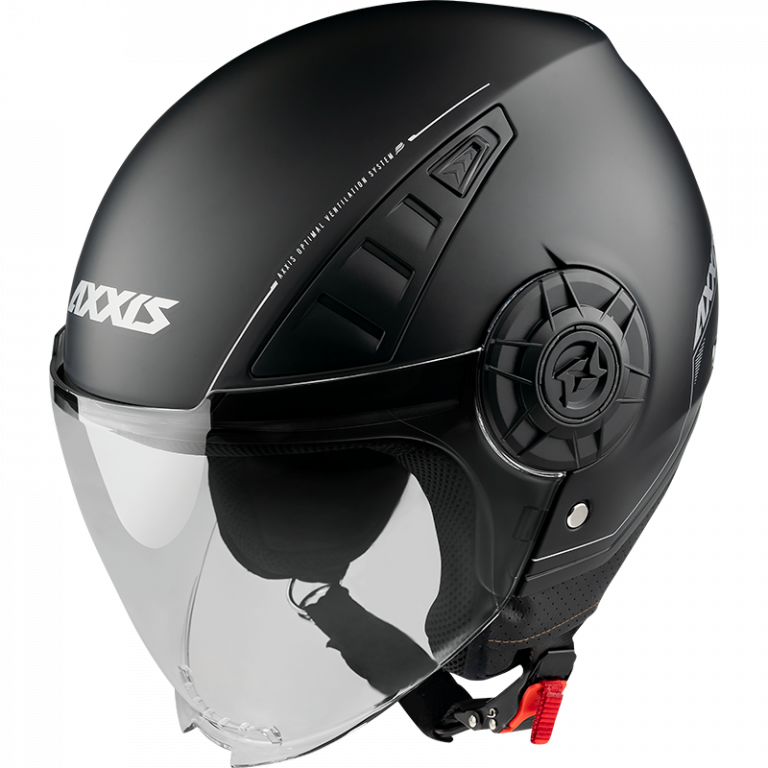 JET helmet AXXIS METRO solid A1 black gloss XL