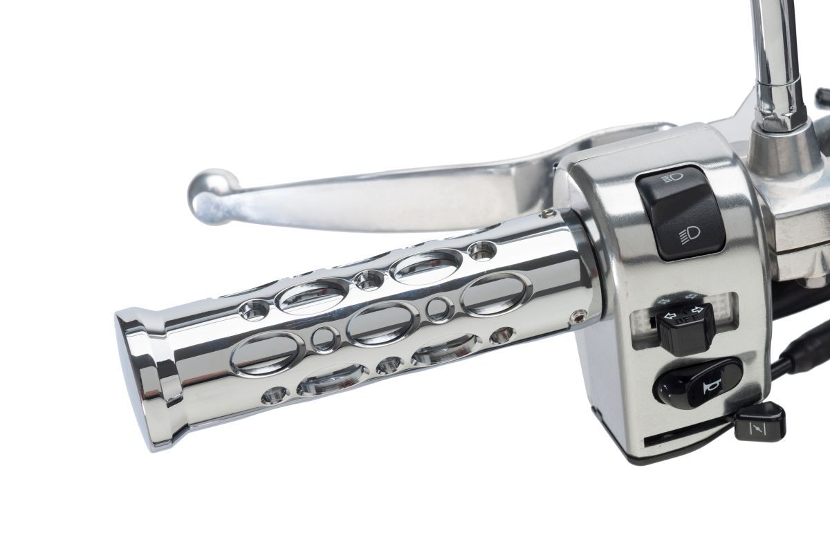 Gripi CUSTOMACCES RAPTOR PO0010J stainless steel d 22mm