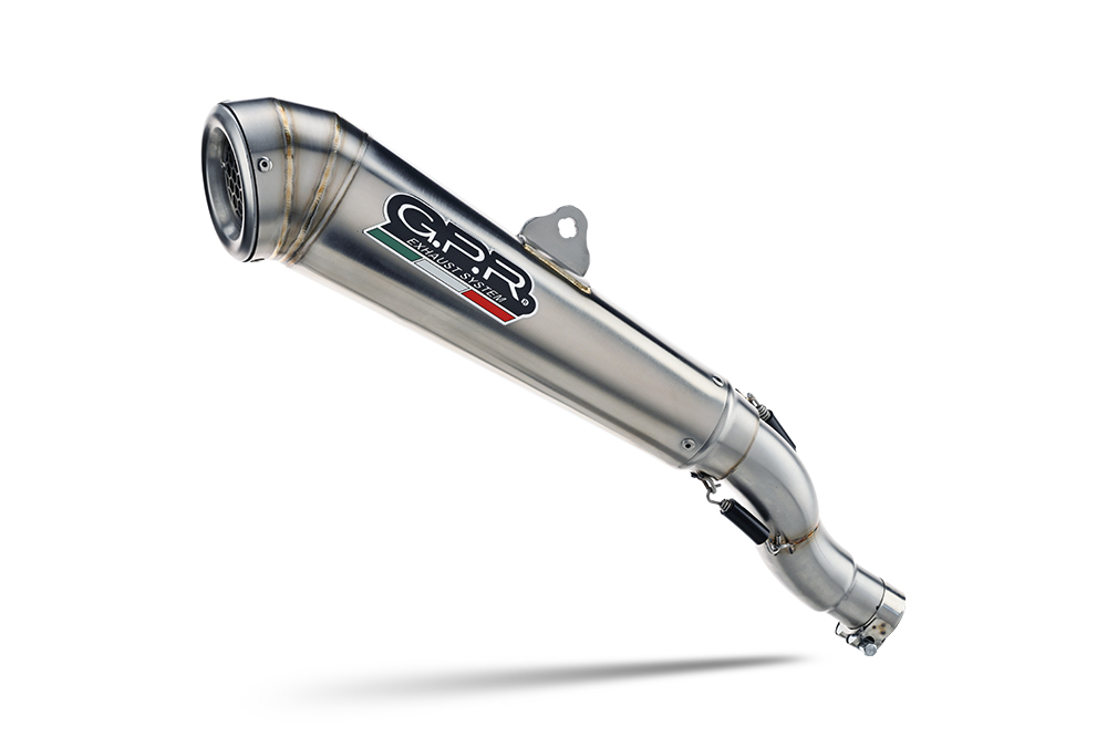 Mid-full system exhaust GPR POWERCONE EVO BL.14.PCEV Brushed Stainless steel