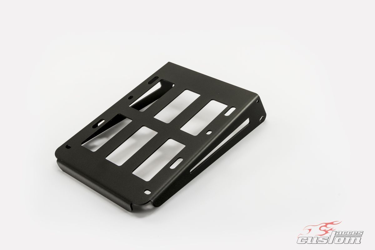 Rack CUSTOMACCES NON DETACHABLE PP0001N Crni for sissybar