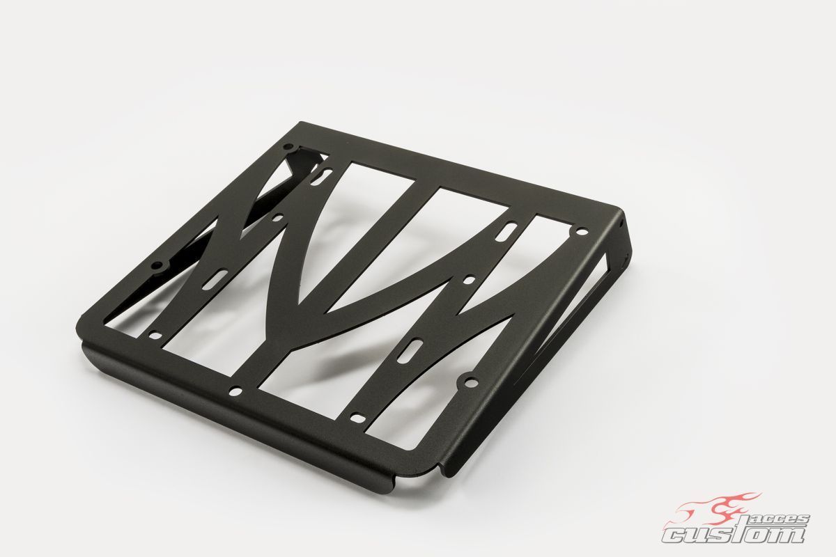 Rack CUSTOMACCES DETACHABLE PP0002N Crni for sissybar